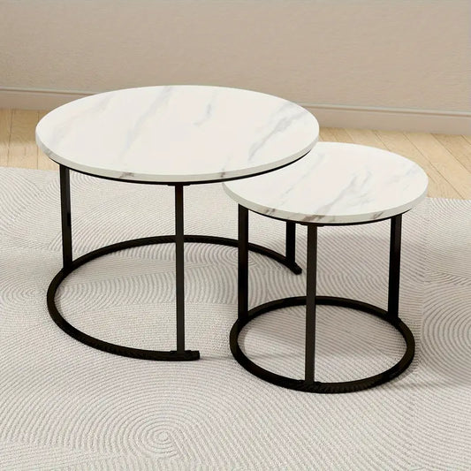 Table basse gigogne Confortura – Lot de 2